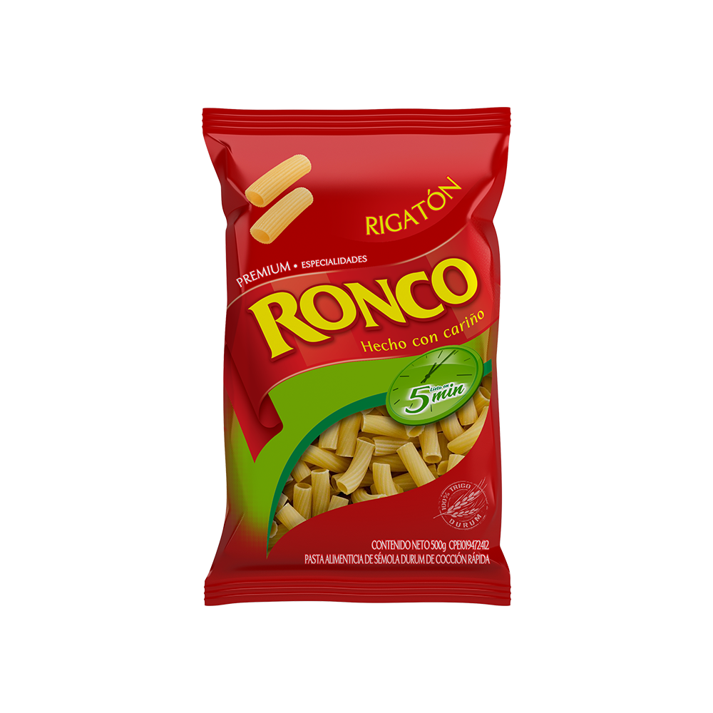 Pasta Ronco Rigatoni Jet 500 gr