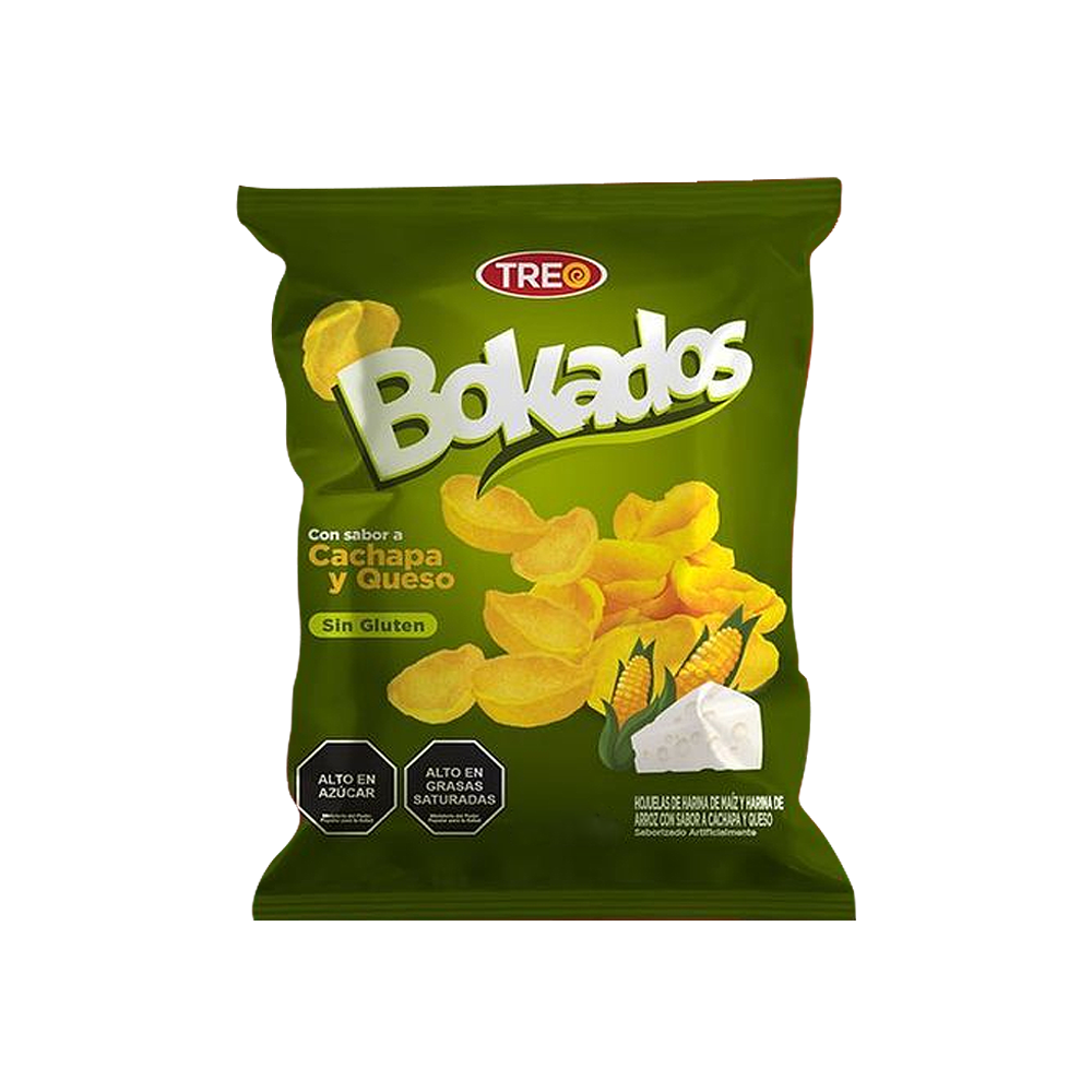 Snack Bokados Cachapa 25gr (3P x 18 U)