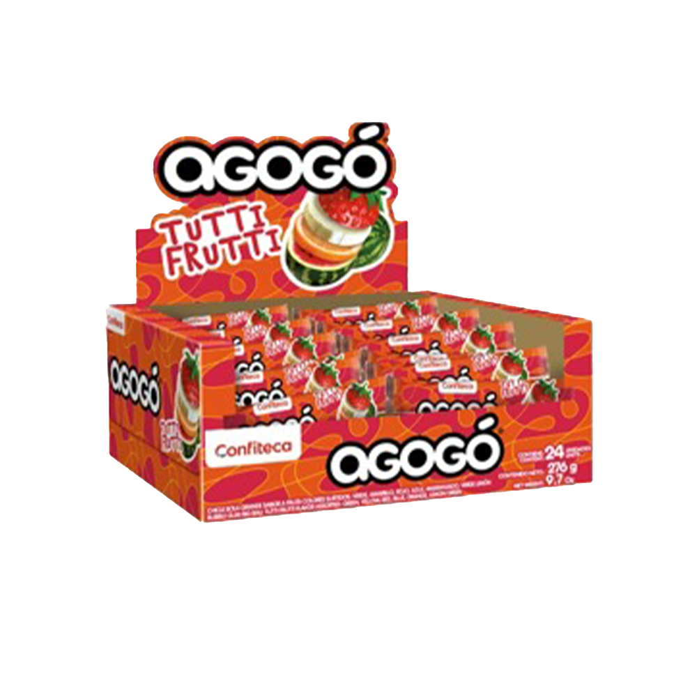 Chicle Bola Tutti Frutti Agogó