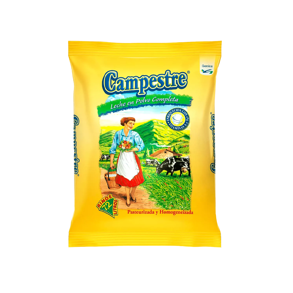 Leche en Polvo Completa Campestre 400 gr