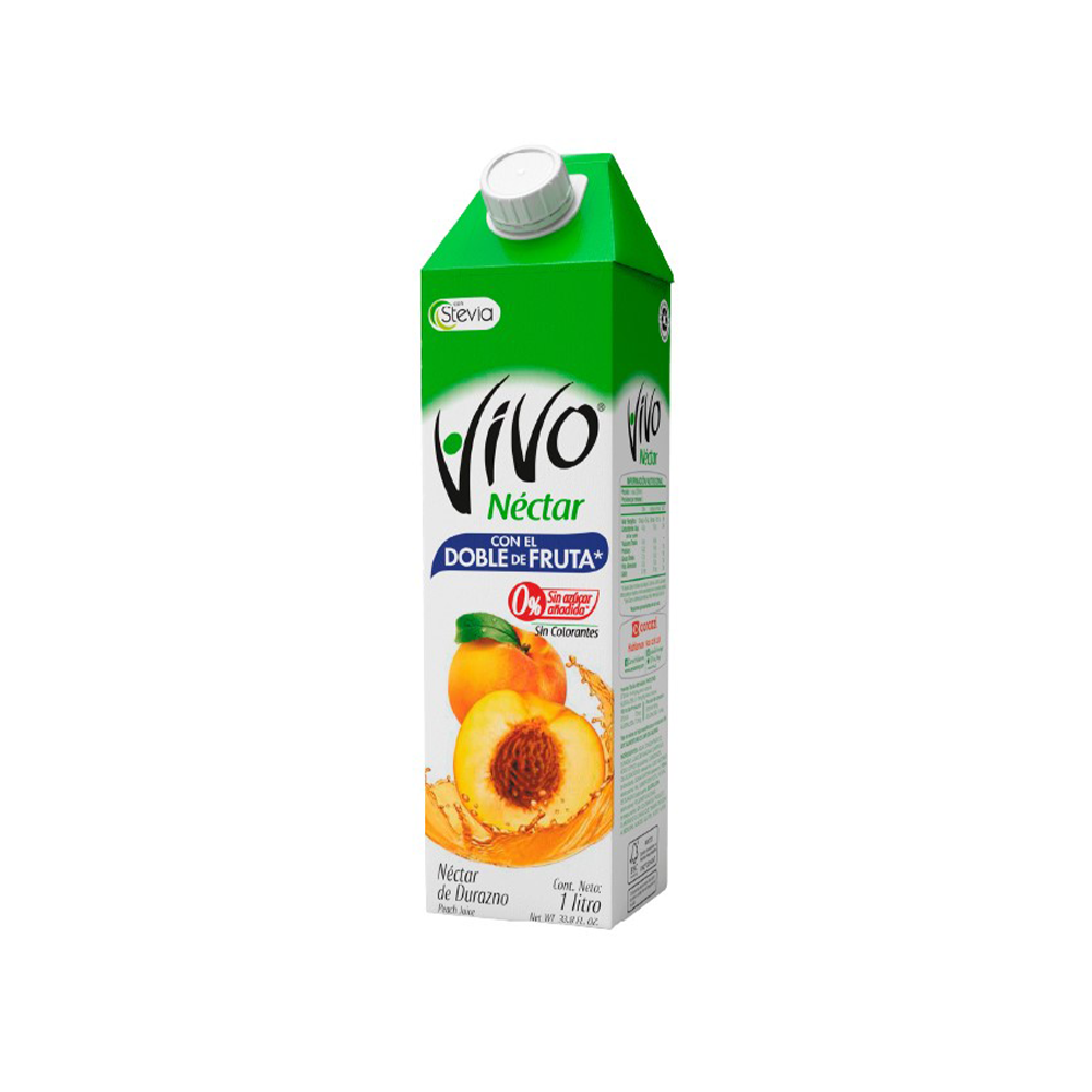 Nectar de Durazno Vivo 1 Lt.