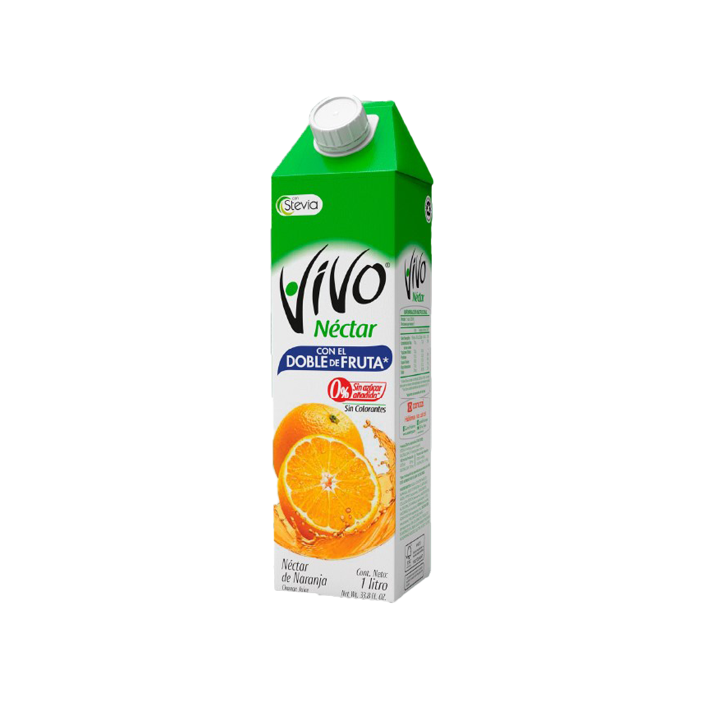 Nectar de Naranja Vivo 1 Lt.
