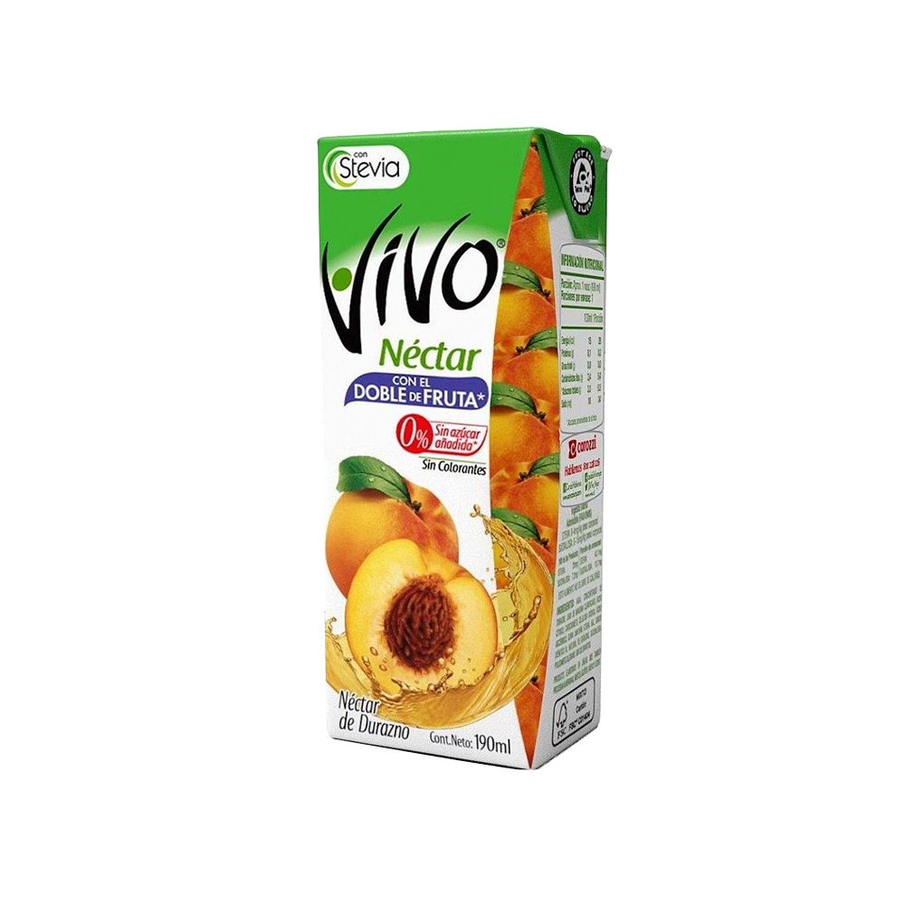 Nectar de Durazno Vivo 190 ml