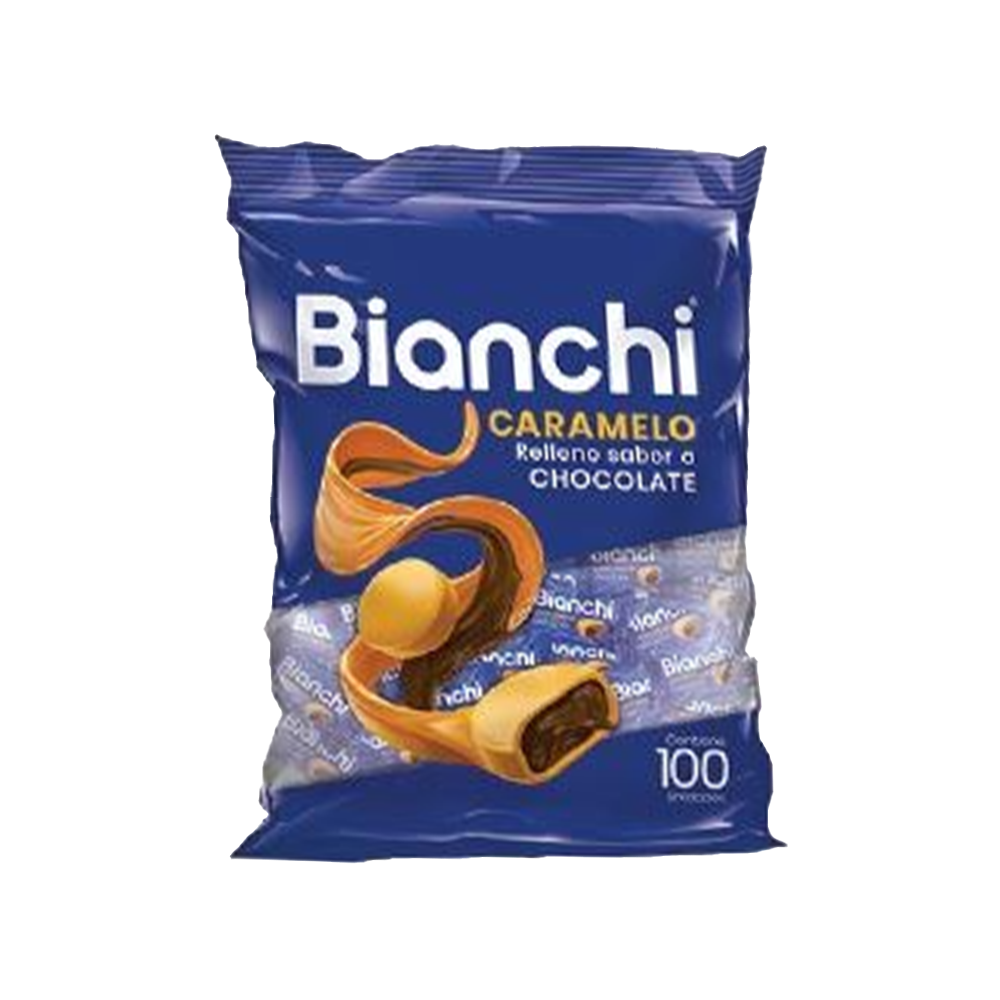 Caramelos Bianchi Chocolate 4gr - BOLSA X 100 UND