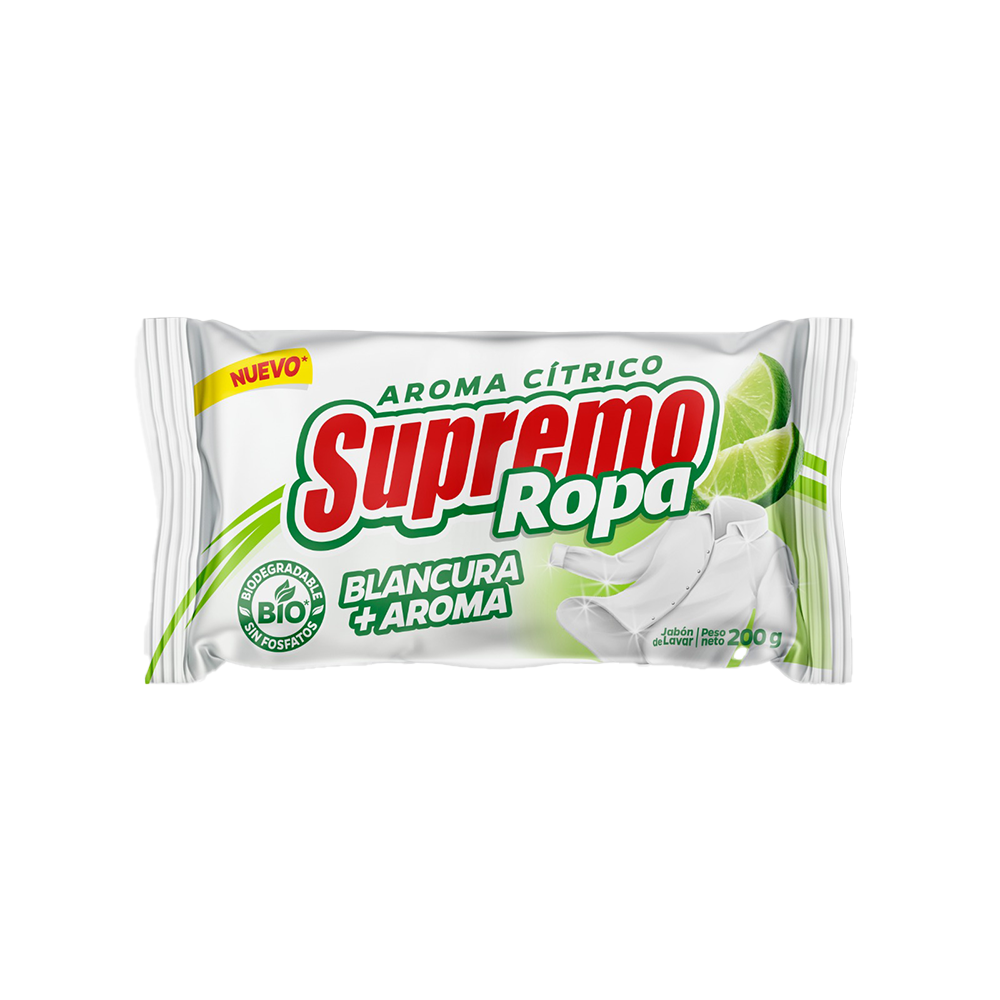 Supremo Ropa Cítrico 200 gr