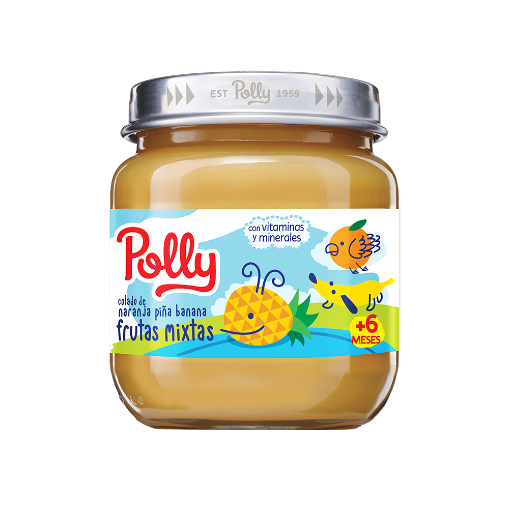 Colado Frutas Mixtas Polly 113 gr