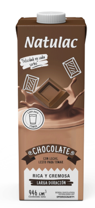 Bebida de chocolate con leche Natulac 946 ml