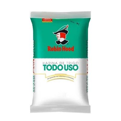 Harina de Trigo Todo Uso Robin Hood 900g.
