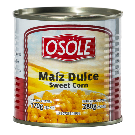 Maiz Dulce en Granos Osole  280gr