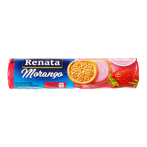 Renata Sandwich Biscuit Fresa 112gr
