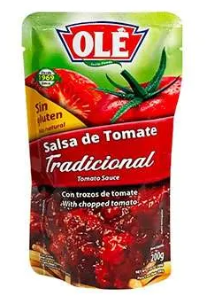 Salsa De Tomate Olé Tradicional Refogado 200gr