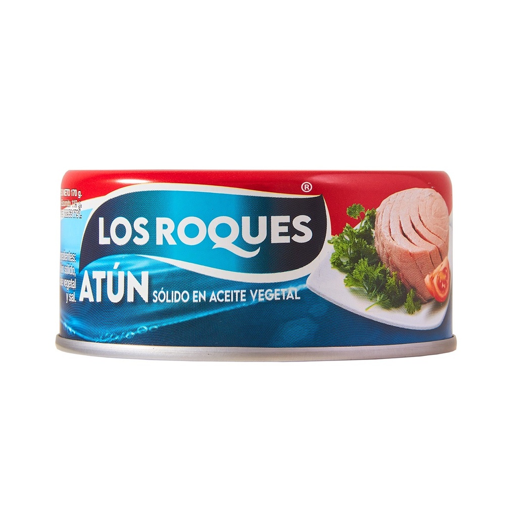 Atún en Aceite Vegetal Los Roques 170 gr