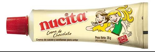 Chocolate Nucita Tubito 35 gr