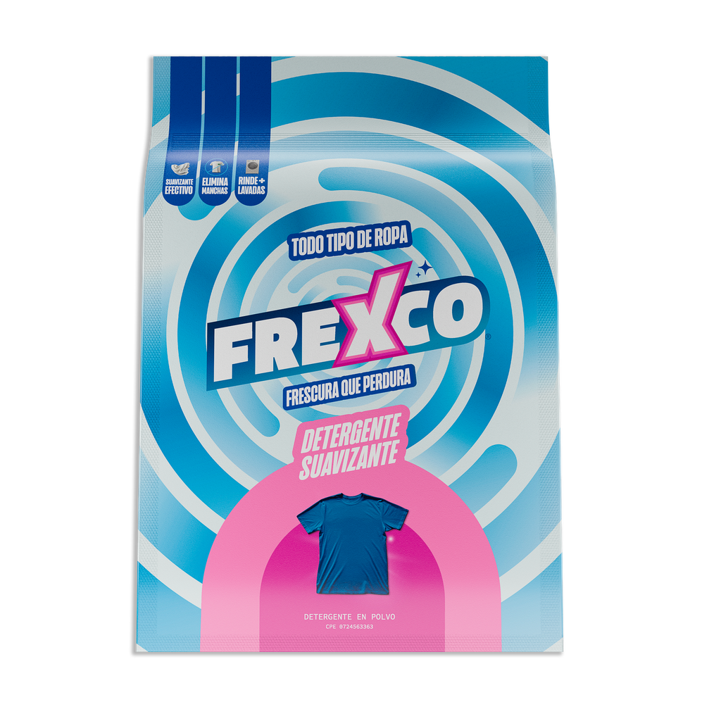 Detergente en Polvo Frexco Suavizante 400g