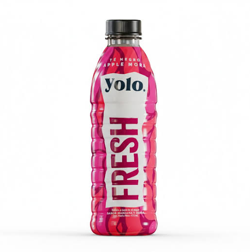 Té Negro Yolo Fresh Apple Mora 473 ml