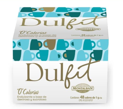 Dulfit Endulzante 0 Calorías Montalban 48 gr