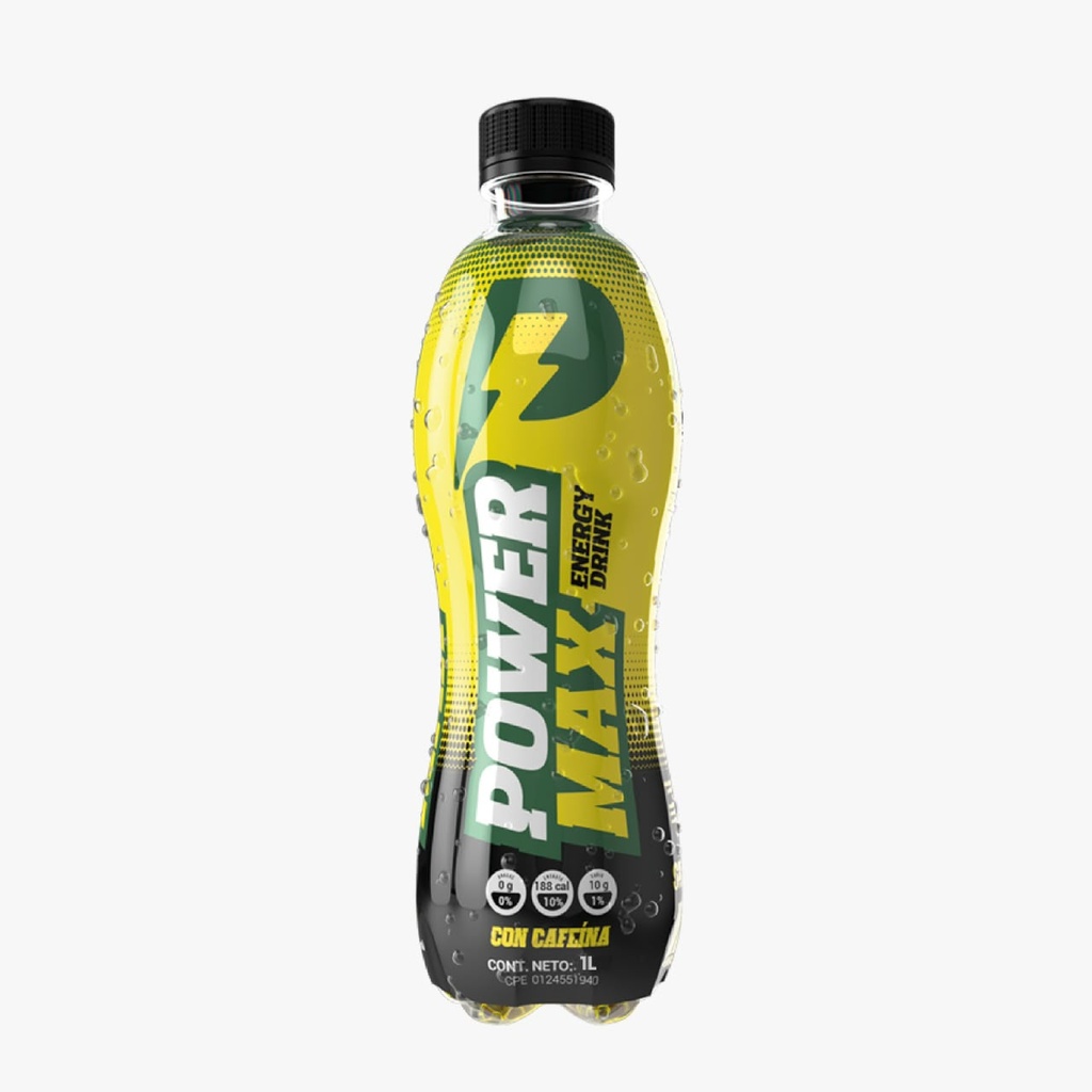 Power Max Bebida Energizante 1 L