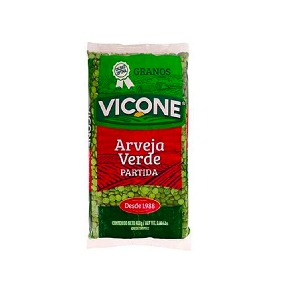Arveja Verde Partida Vicone 400 gr
