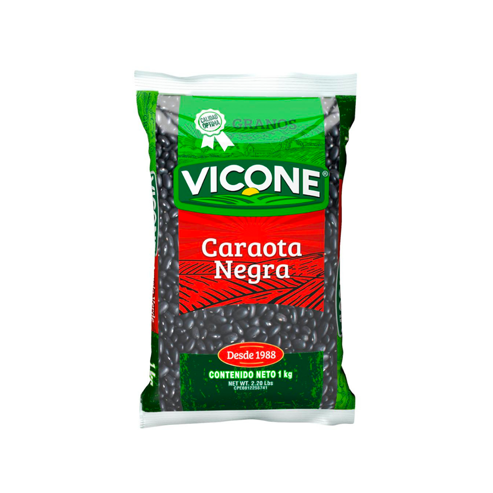 Caraota Negra Vicone 1 Kg.