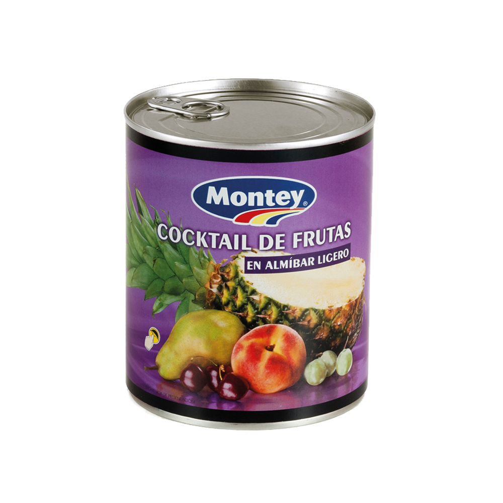 Cocktail de Frutas en Almibar Ligero Montey  840 gr
