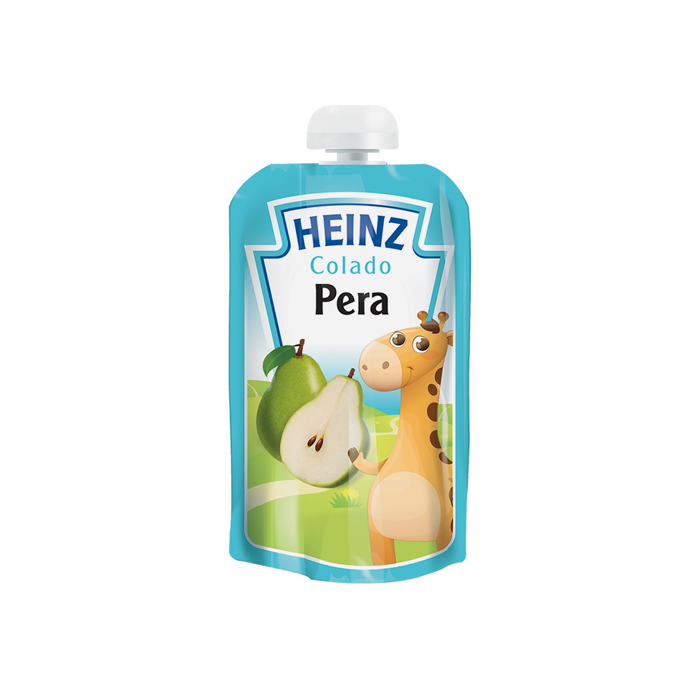 Colado Pouch de Pera Heinz 113gr.