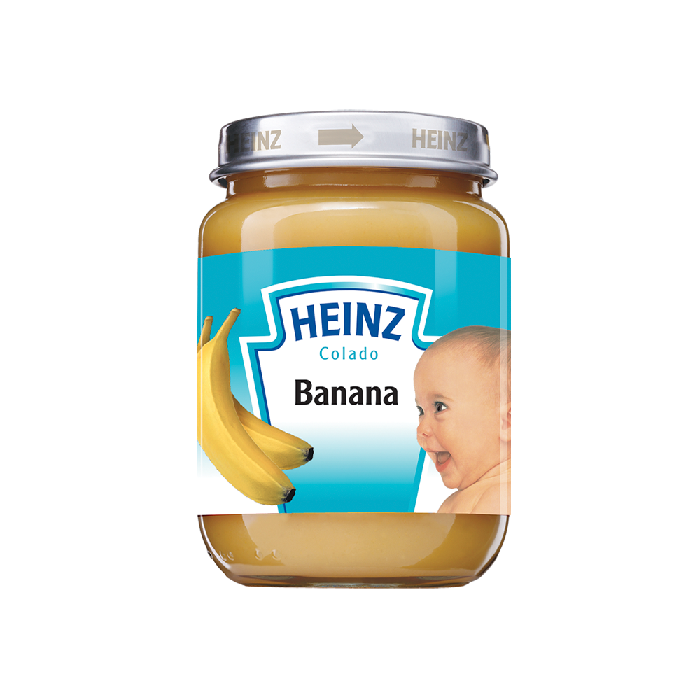 Colado de Banana Heinz 186 G