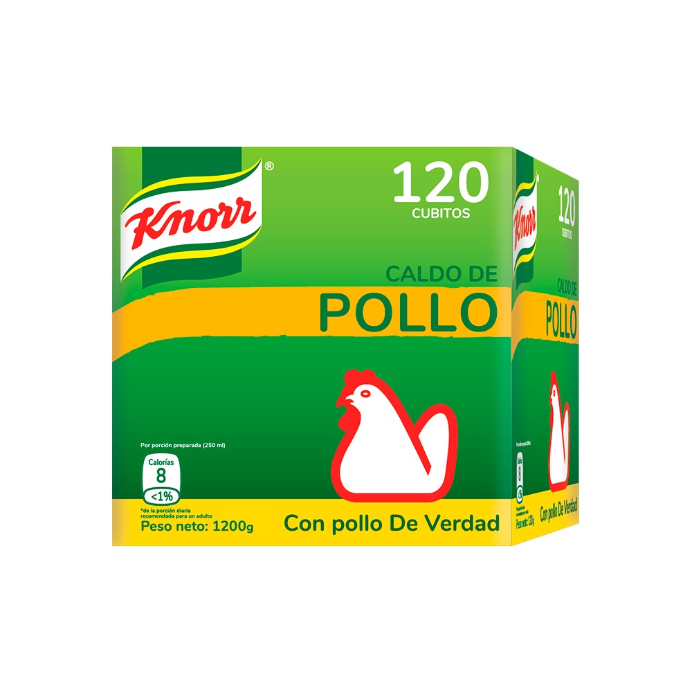 Cubitos Knorr de Pollo 120 unid.
