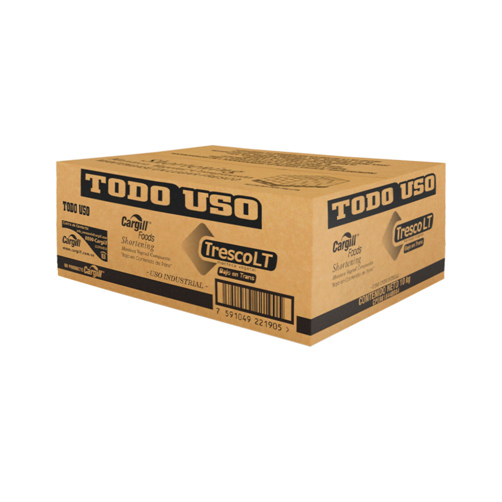 Manteca Tresco 10 Kg