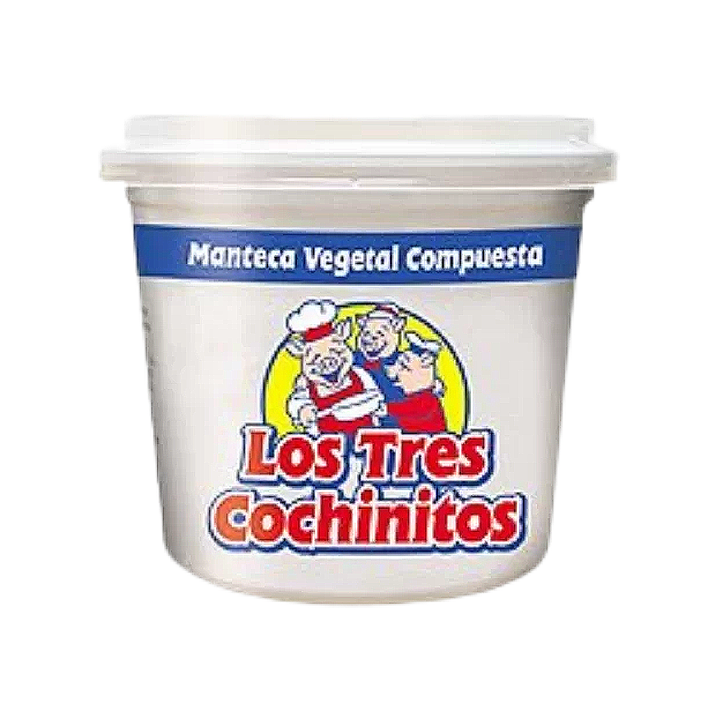 Manteca Vegetal Los Tres Cochinitos 400 gr.