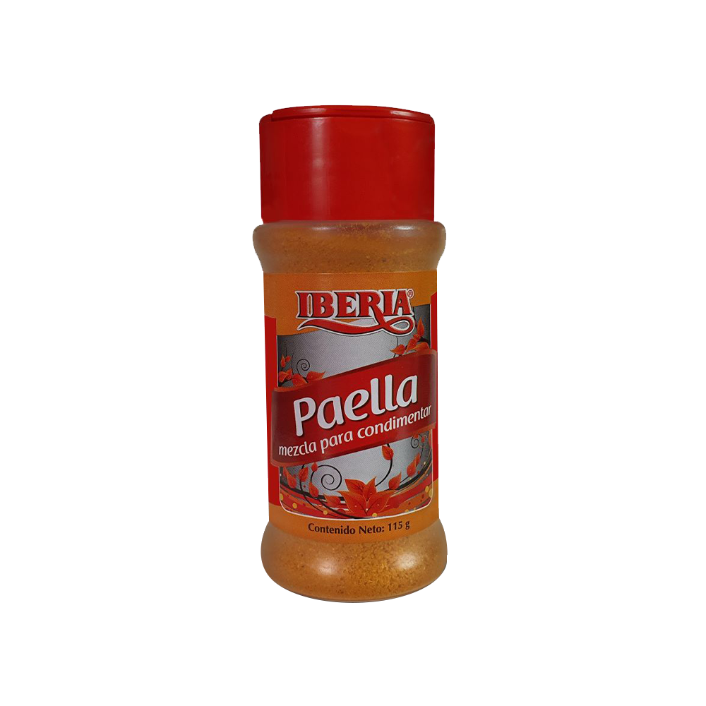 Mezcla Para Condimentar Paella Iberia 115 gr