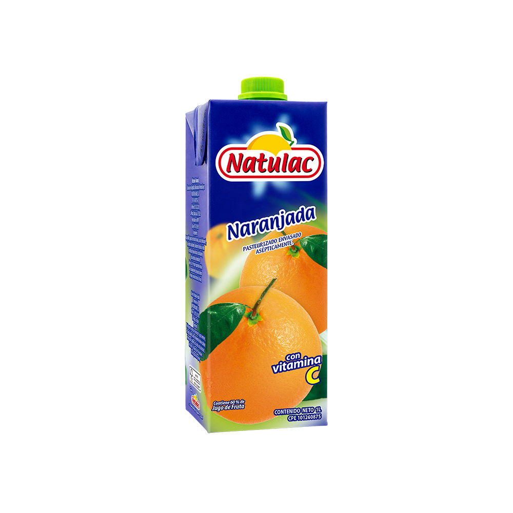 Naranjada Natulac UHT 1 L