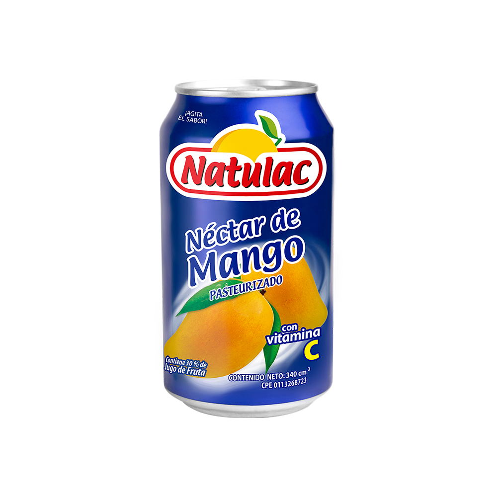 Néctar de Mango Natulac Lata 340 ml