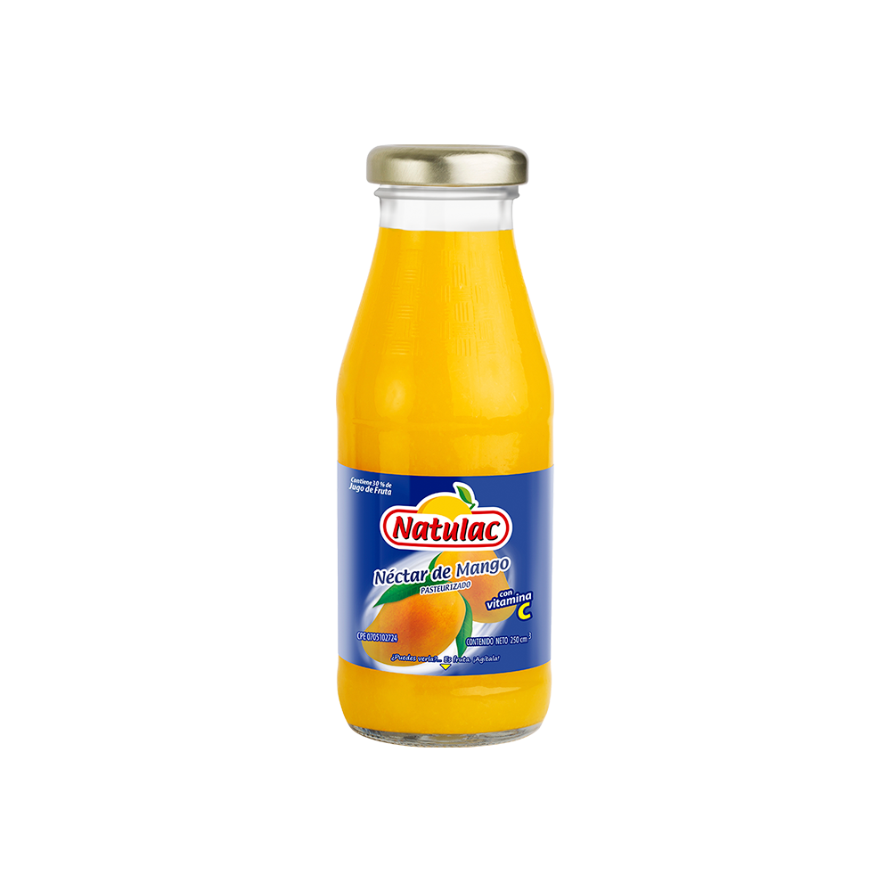 Néctar de Mango Natulac vidrio 250 ml