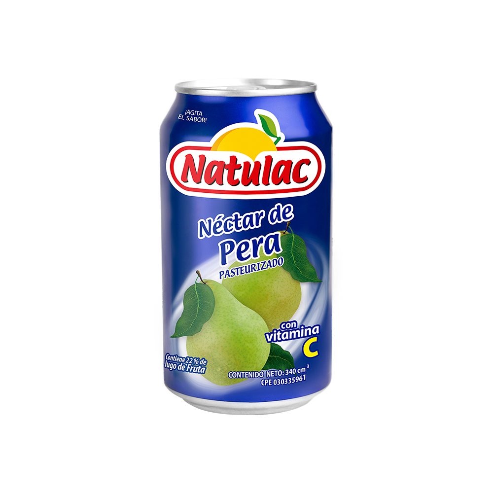 Néctar de Pera Natulac Lata 340 ml