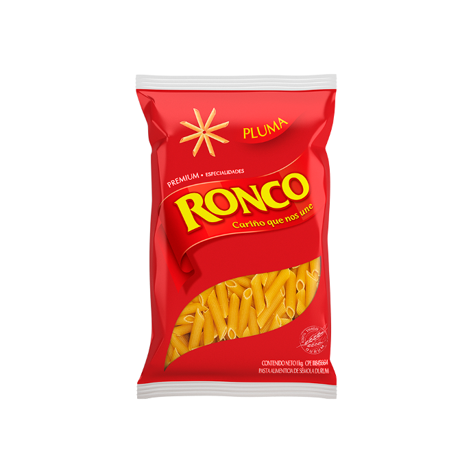 Pasta Ronco Pluma Premium 1Kg