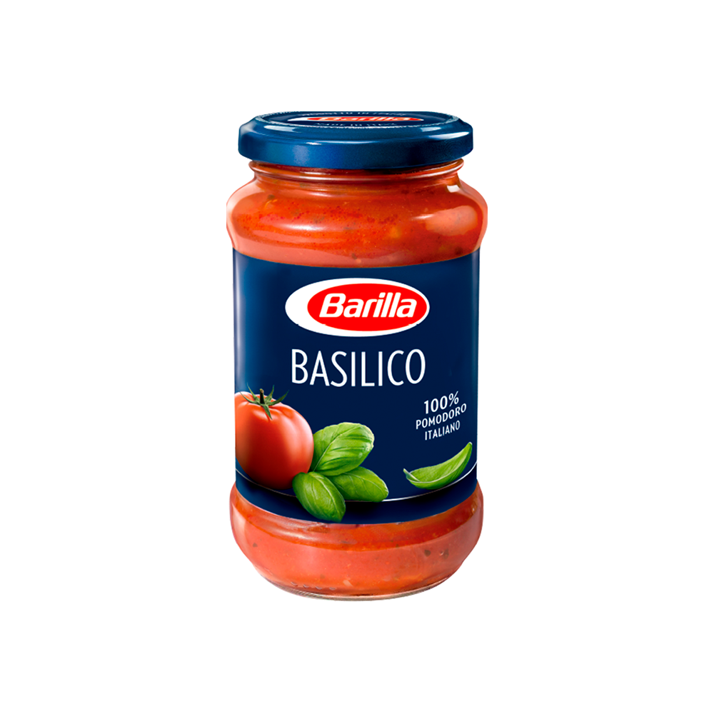 Salsa Basílico Barilla 400 gr.
