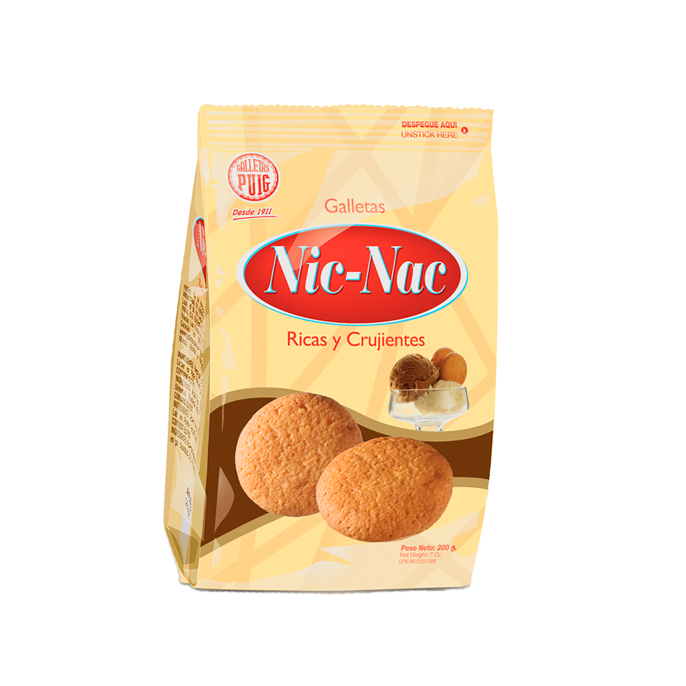 Galletas Puig Nic-Nac 200 gr.