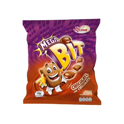 [7591620140120] Cereal Mega Bit Chocolate Chocolate 120 gr