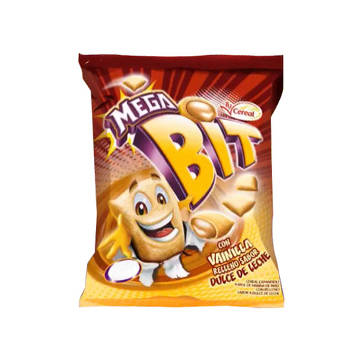 [7591620531331] Cereal Mega Bit Vainilla Dulce de Leche 35 gr (6P x 6U)