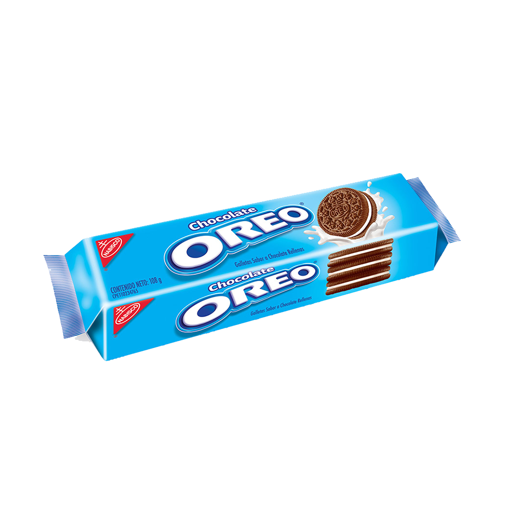 Galleta Oreo Chocolate Tubo 108 gr
