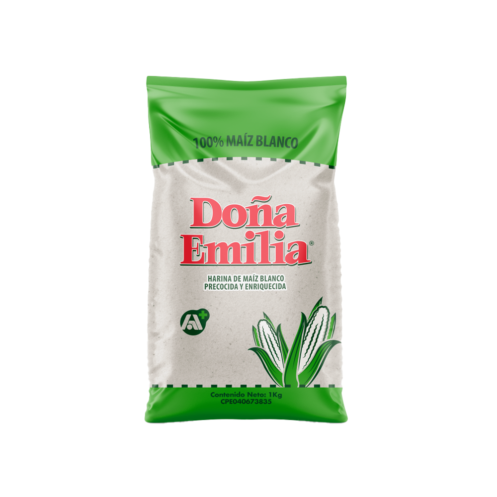Harina de Maíz Precocida 1Kg Doña Emilia