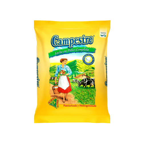 [7592433002131] Leche en Polvo Completa Campestre 400 gr