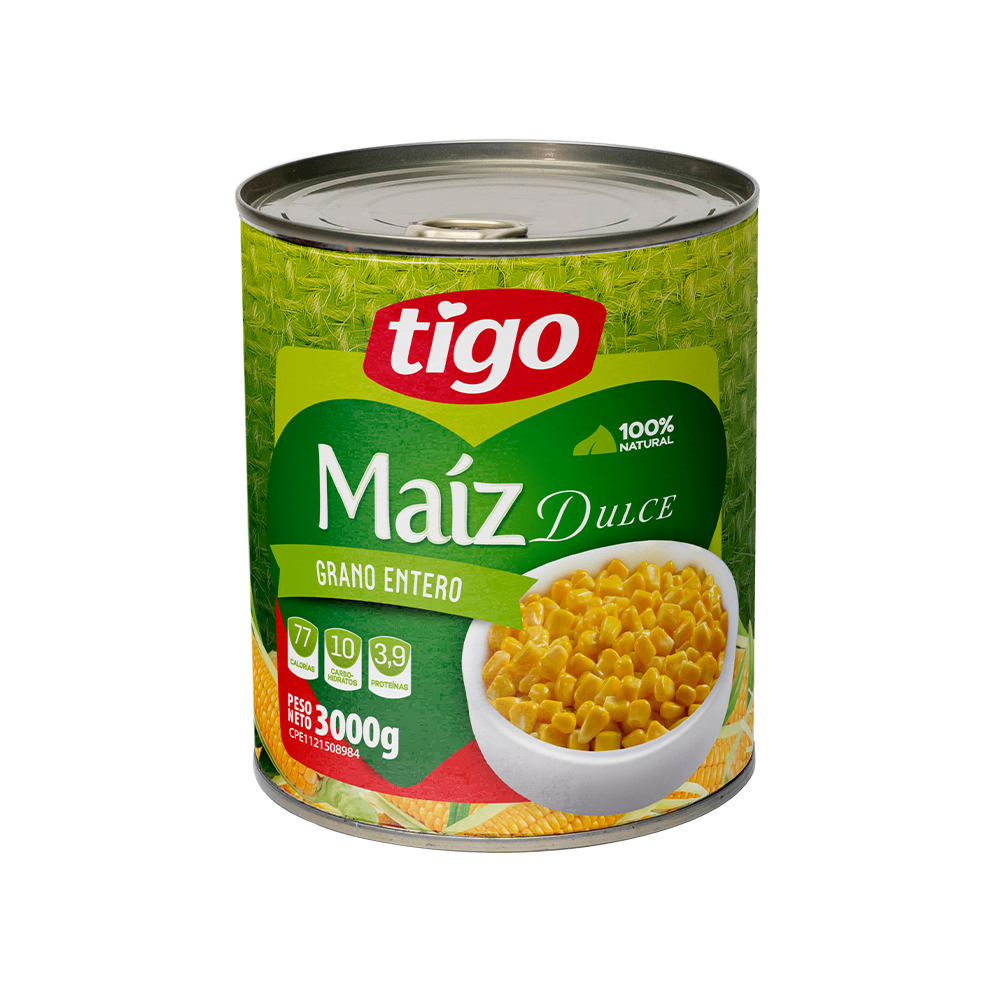 Maiz Dulce 3 Kg Tigo