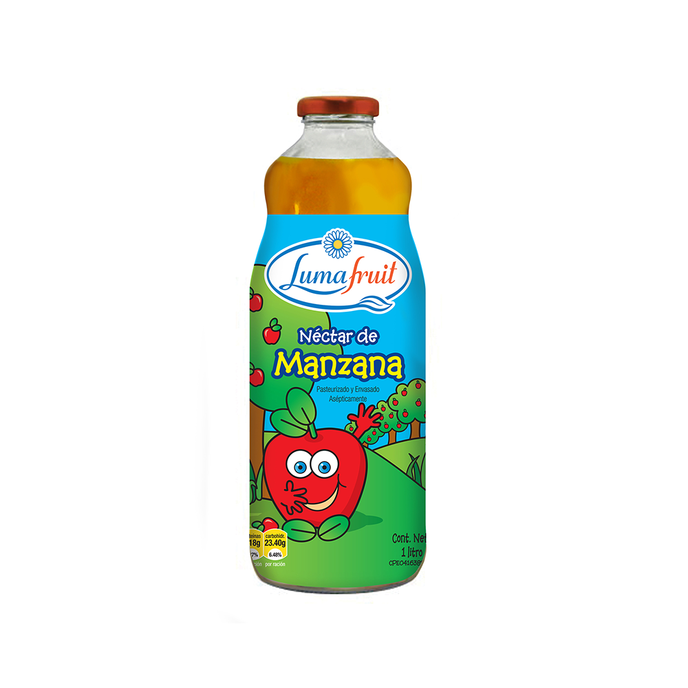 Nectar de Manzana Lumafruit 1 Lt.