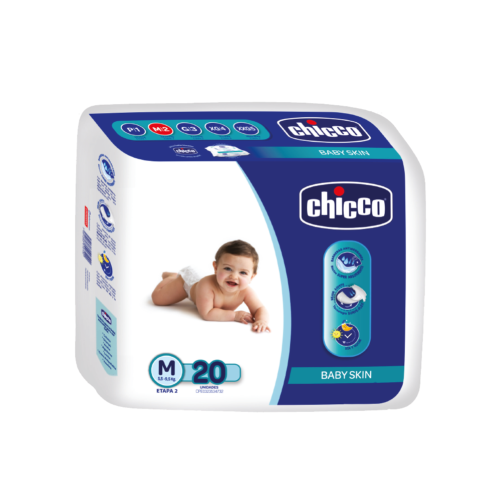 Pañal de Niño Talla M Regular Chicco 20 und 