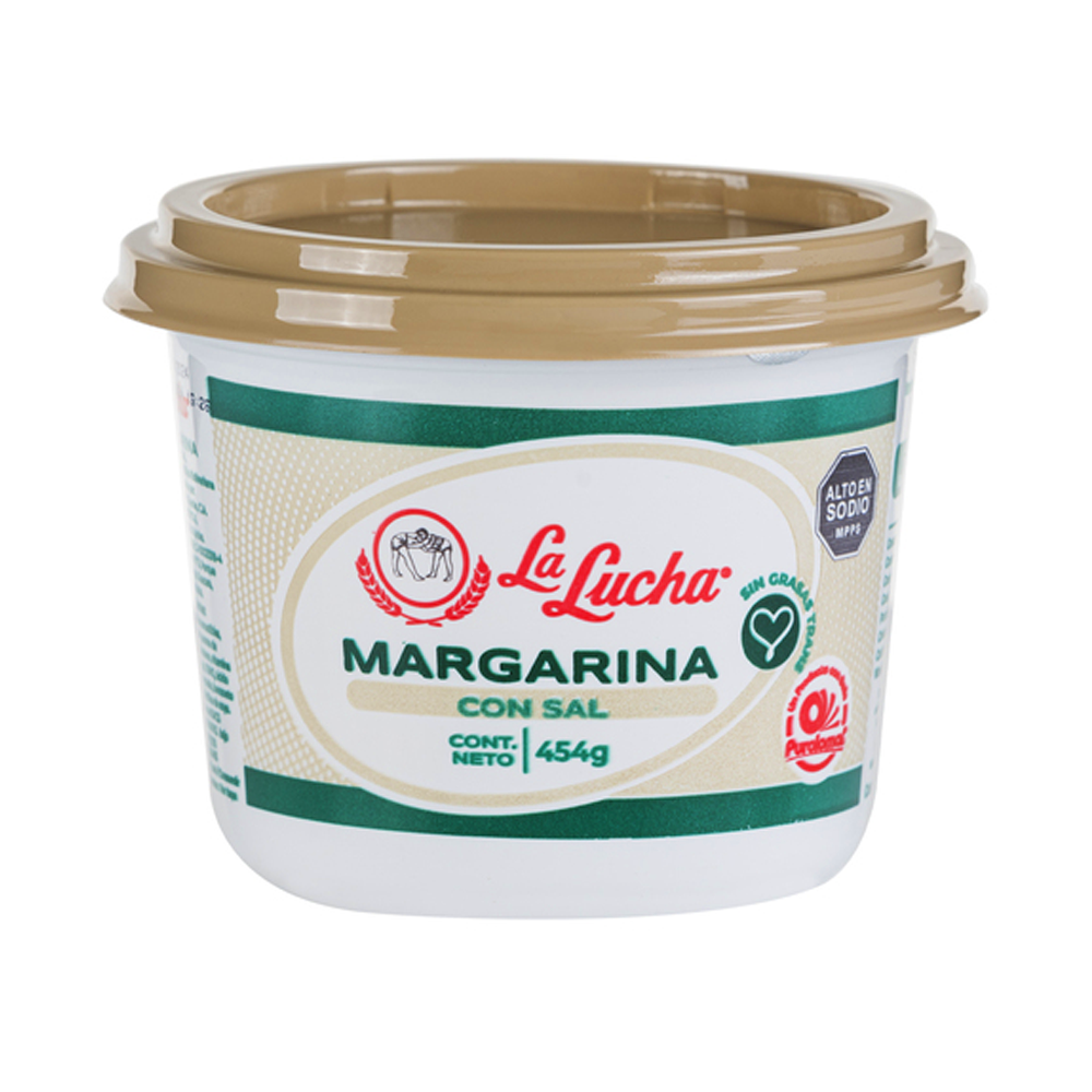 Margarina con Sal La Lucha 454 gr