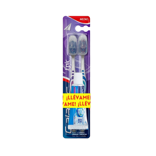 [7595751004641] Galactic Cepillo Dental Epic Medio 2