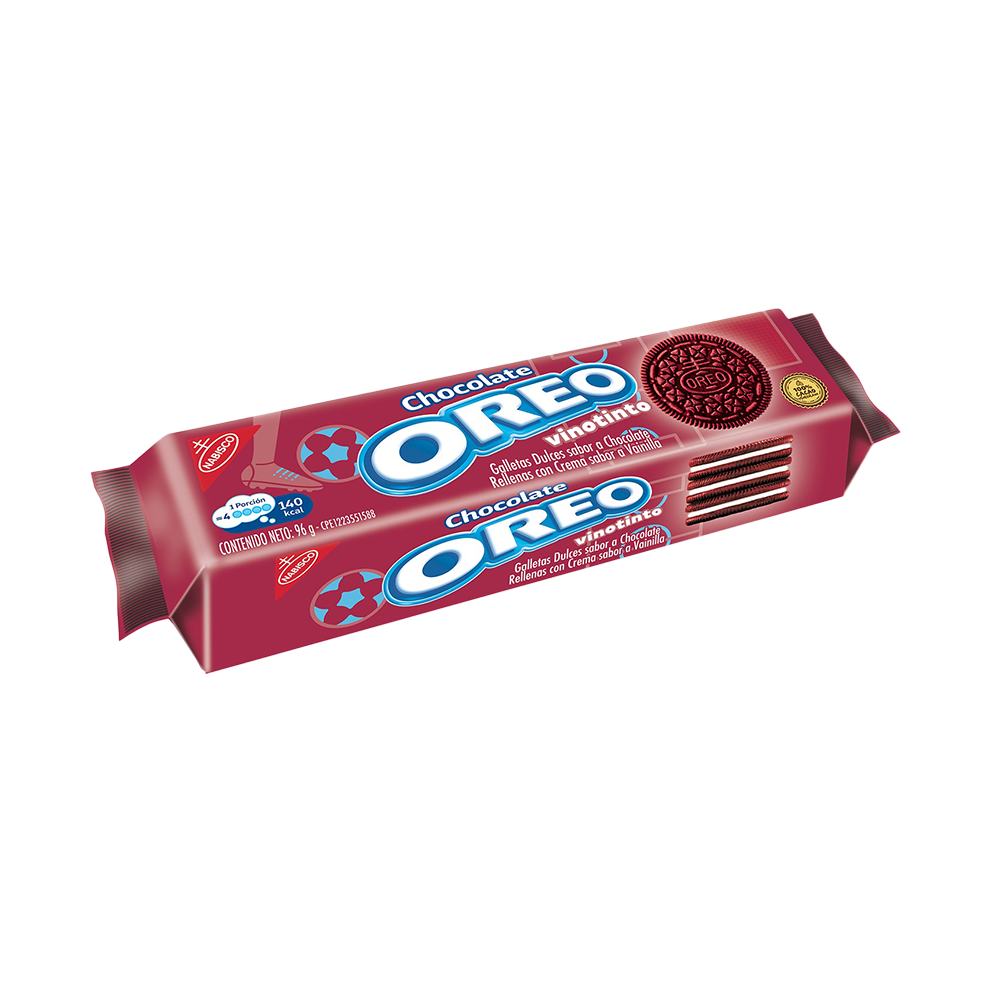Galleta Oreo Chocolate Tubo 96 gr