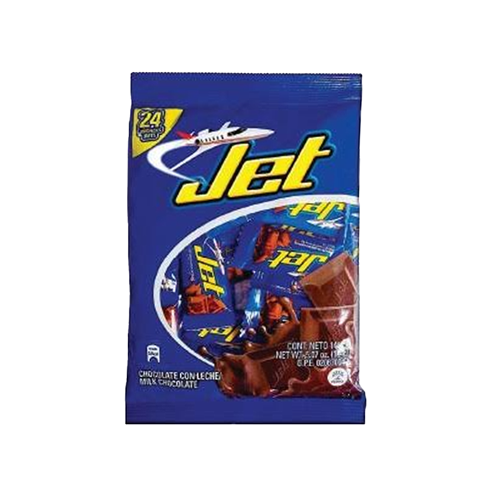 Chocolates Jet Leche 6G - Bolsa X 24 U