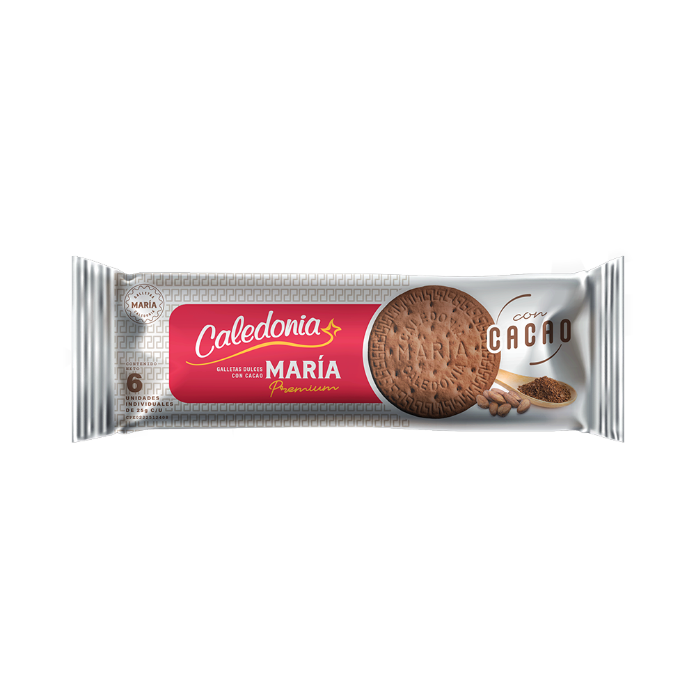 Galletas María Caledonia Cacao 150gr